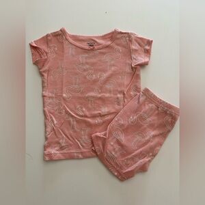 Carter's Pink Pajama Set Soft and Comfortable